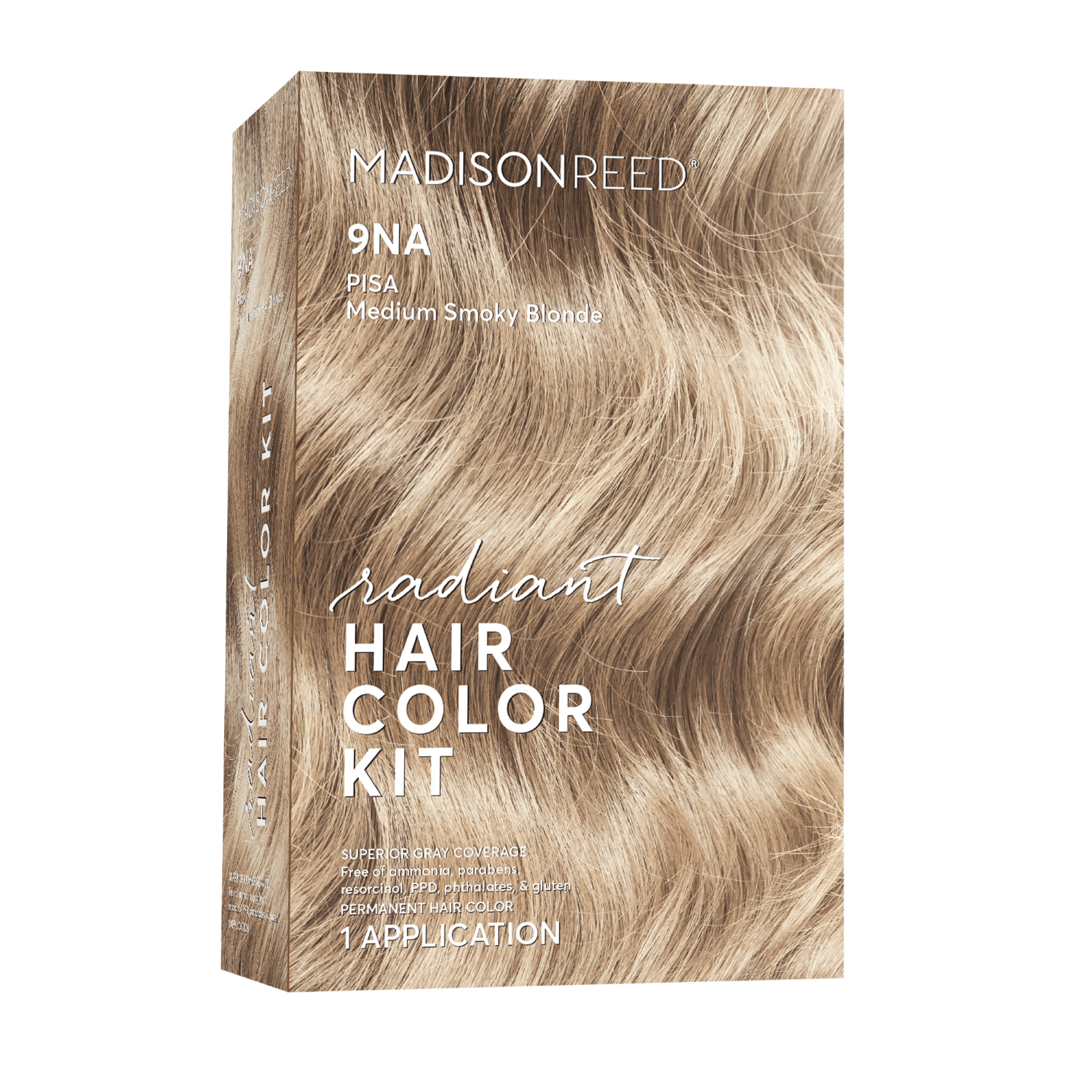 Madison Reed Radiant Cream Color Permanent Hair Color Kit 9NA Pisa Blonde