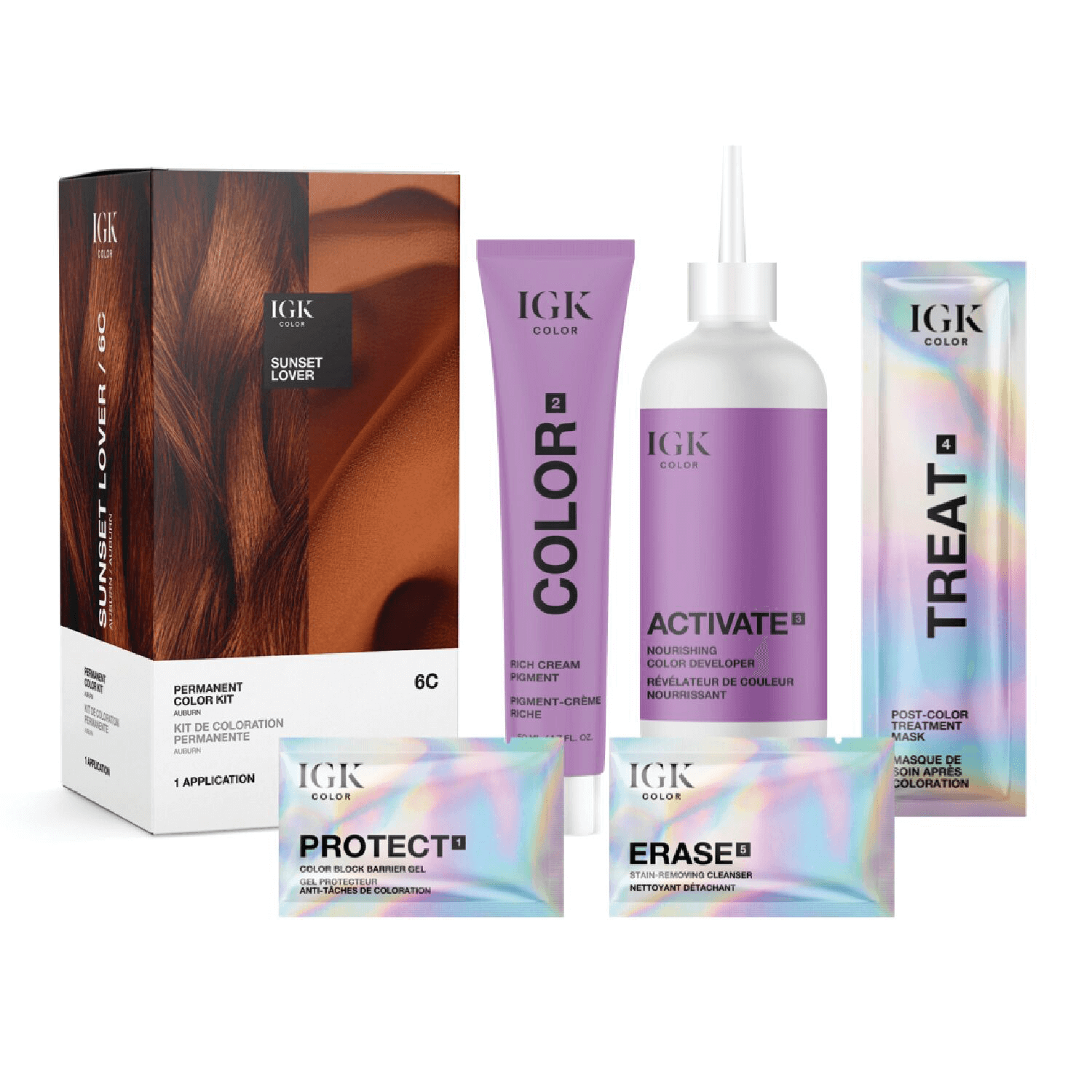 IGK Sunset Lover Permanent Color Kit