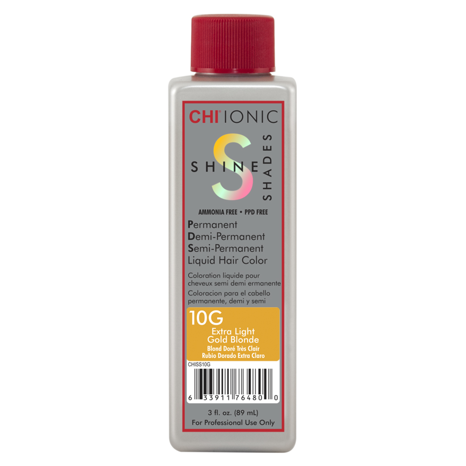 CHI Ionic Shine Shades 10G Light Golden Blonde