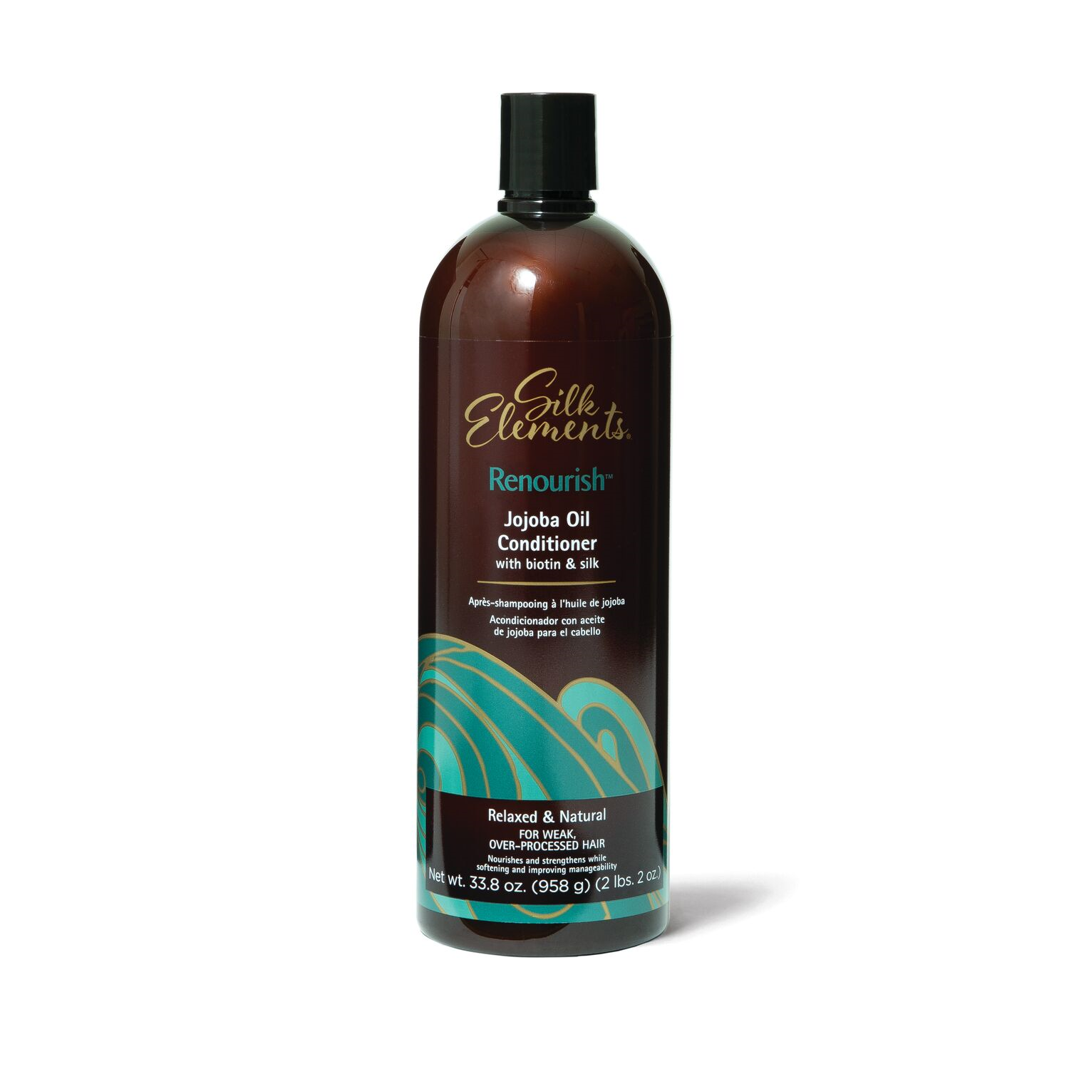 Silk Elements Renourish Jojoba Oil Conditioner 33.8oz 33.8 Oz