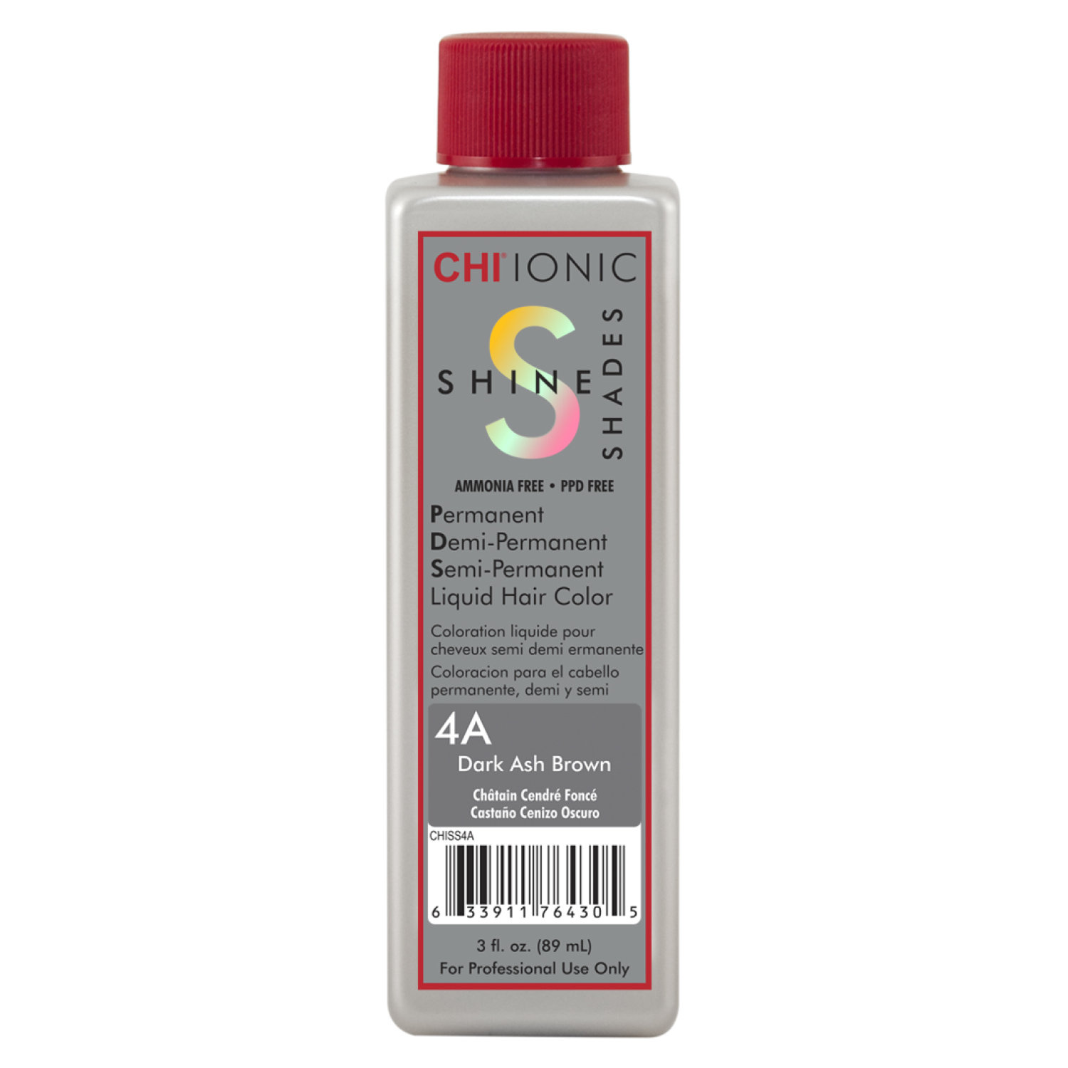 CHI Ionic Shine Shades 4A Dark Ash Brown