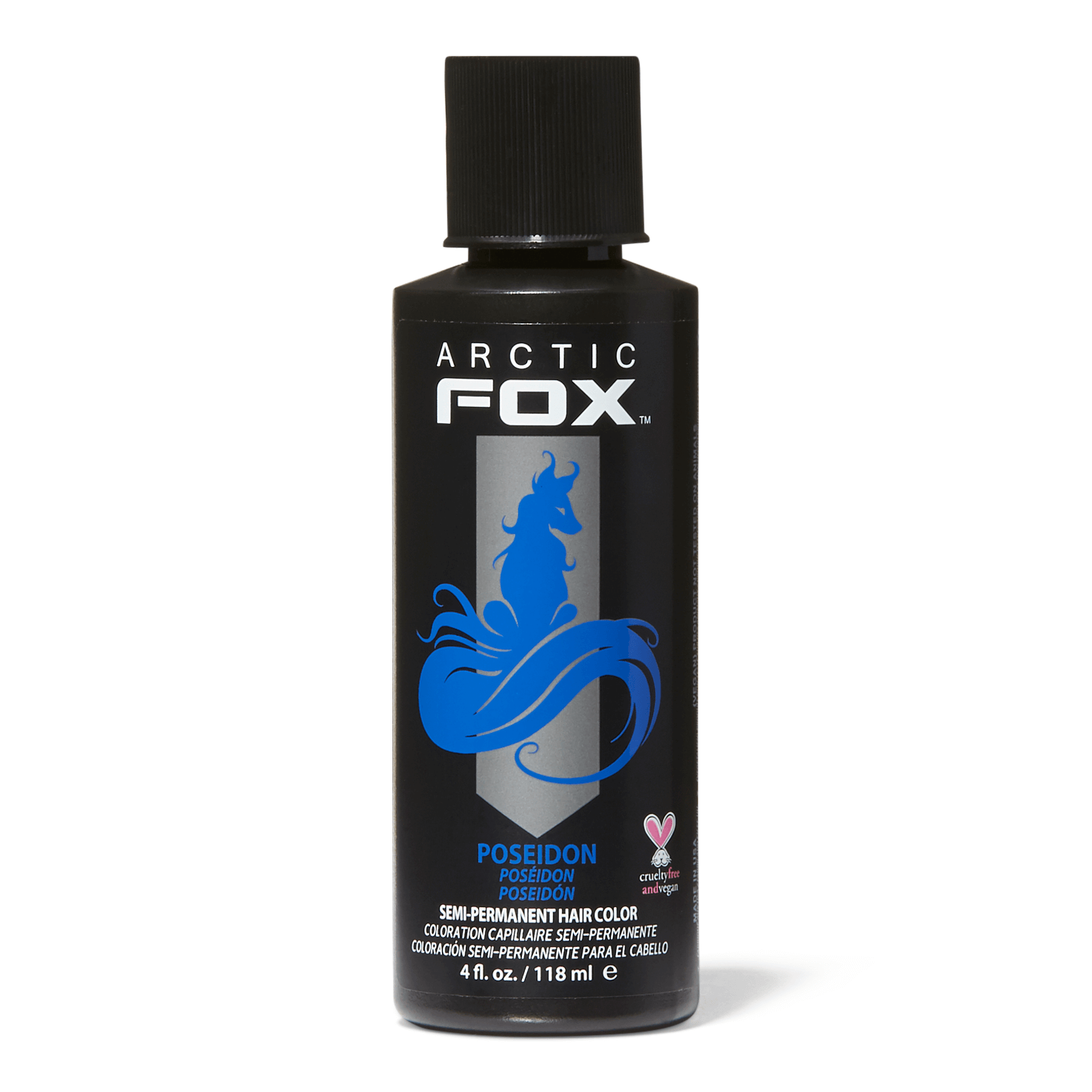 Arctic Fox Poseidon Semi Permanent Hair Color 4 oz. 4 oz