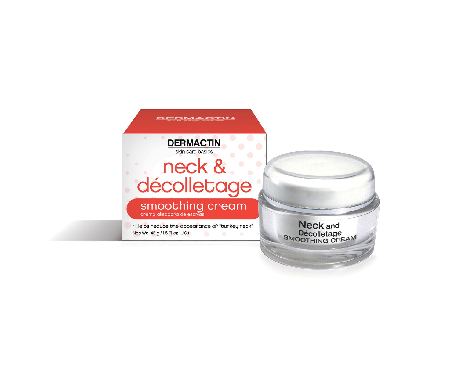 Dermactin-TS Neck & Decolletage Smoothing Cream 1.5 Oz - Dermactin-TS