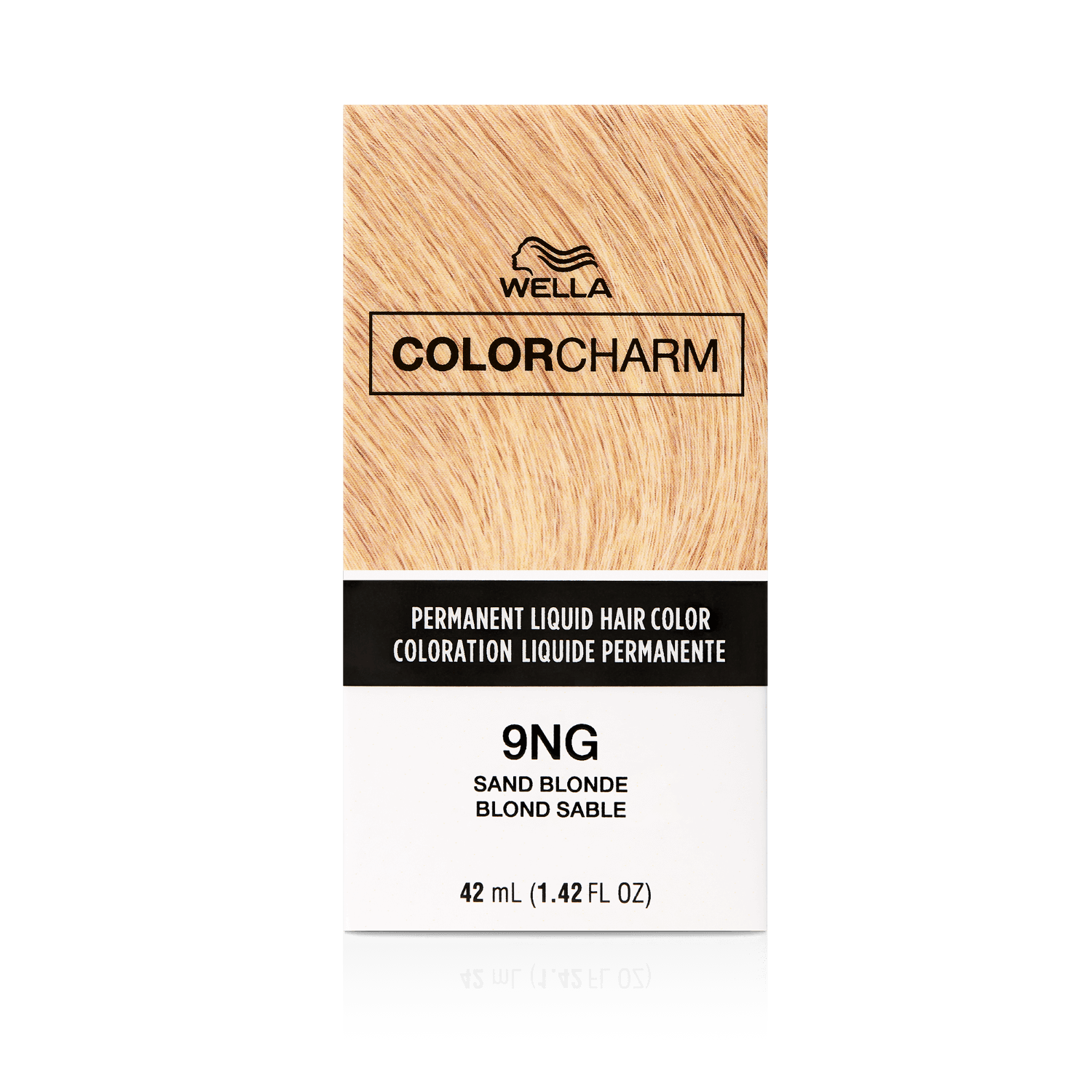 Wella 9NG Sand Blonde Permanent Liquid Hair Color 1.42 Oz