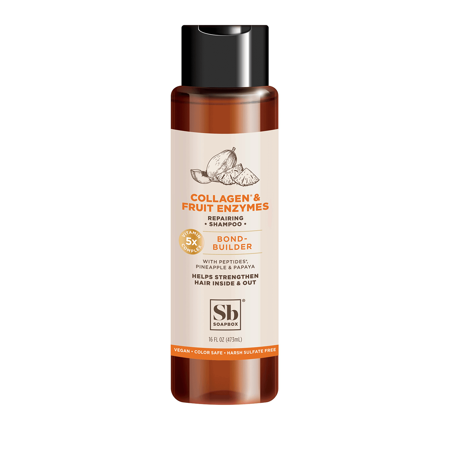 Soapbox Repairing Collagen & Fruit Enzymes Shampoo
