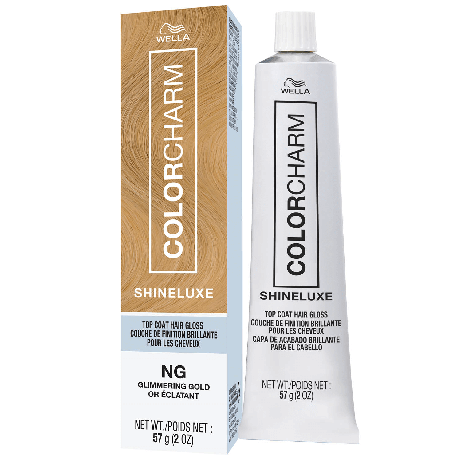 Wella ShineLuxe Top Coat Hair Gloss NG Glimmering Gold