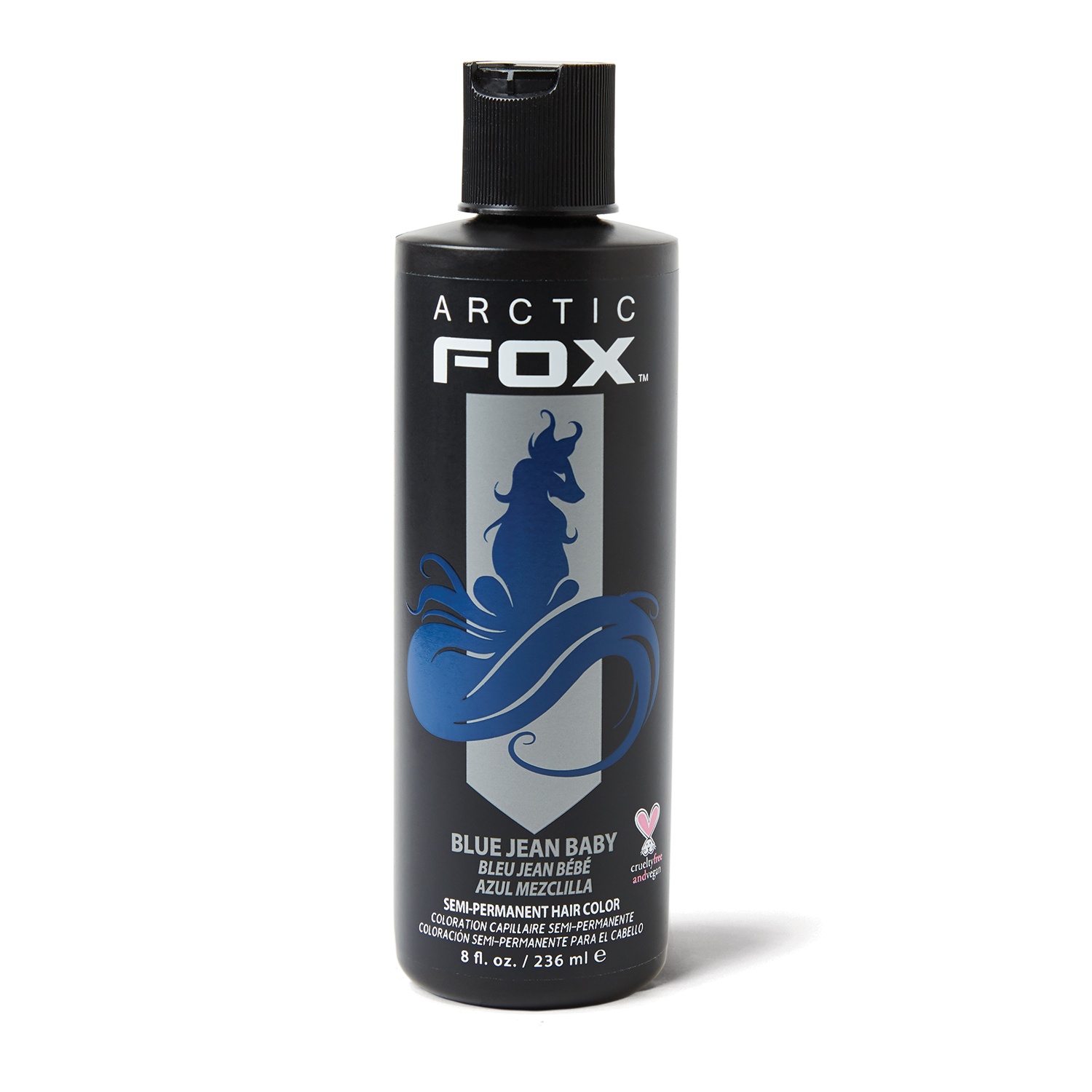 Arctic Fox Blue Jean Baby Semi Permanent Hair Color 8 oz 4.0000 Fl Oz - Arctic Fox