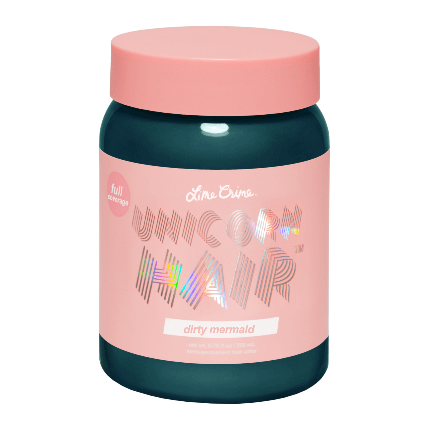 Lime Crime Dirty Mermaid Semi-Permanent Full Coverage Hair Color - Lime Crime