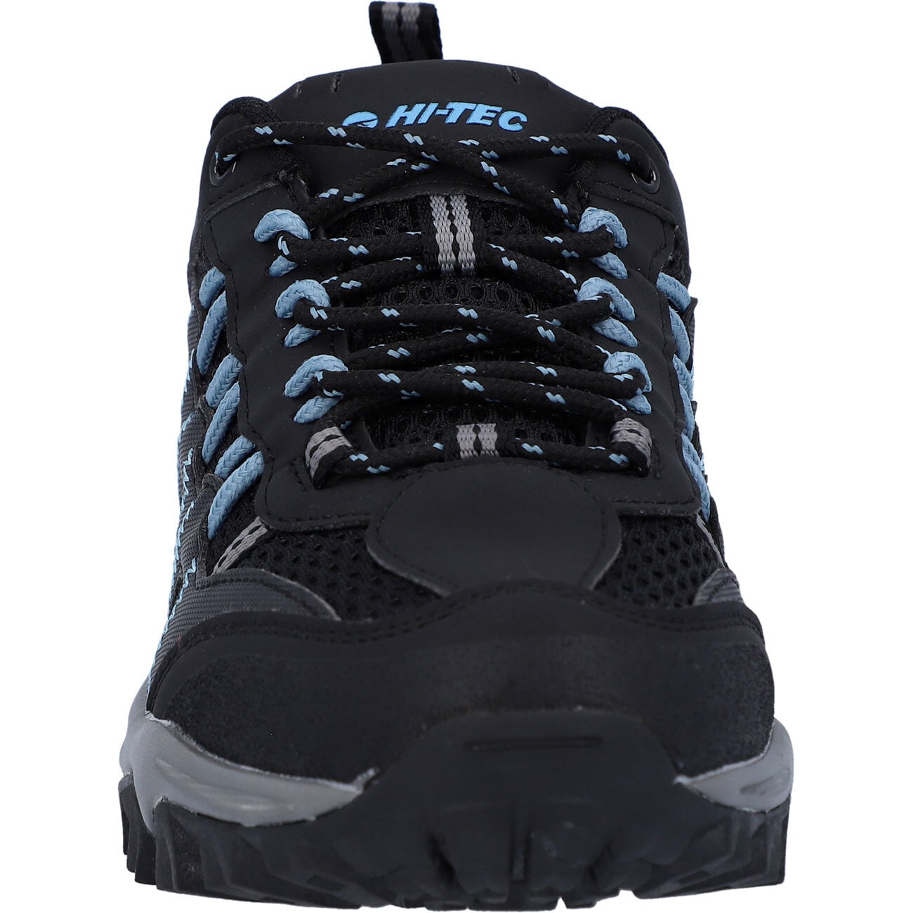 Wanderschuh HI-TEC "Hi-Tec-Schuhe Jaguar Frauen", Damen, Gr. 37, Normalschaft, schwarz, vergissmeinnicht, 50% POLYESTER + 50% PU, 50% MESH (Polyester) + 50% EVA, Schuhe Wanderschuh