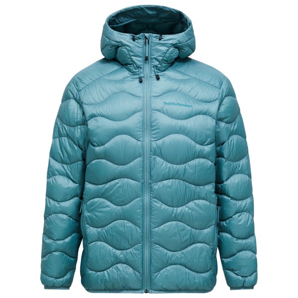 Peak Performance - Helium Down Hood Jacket - Daunenjacke Gr M türkis