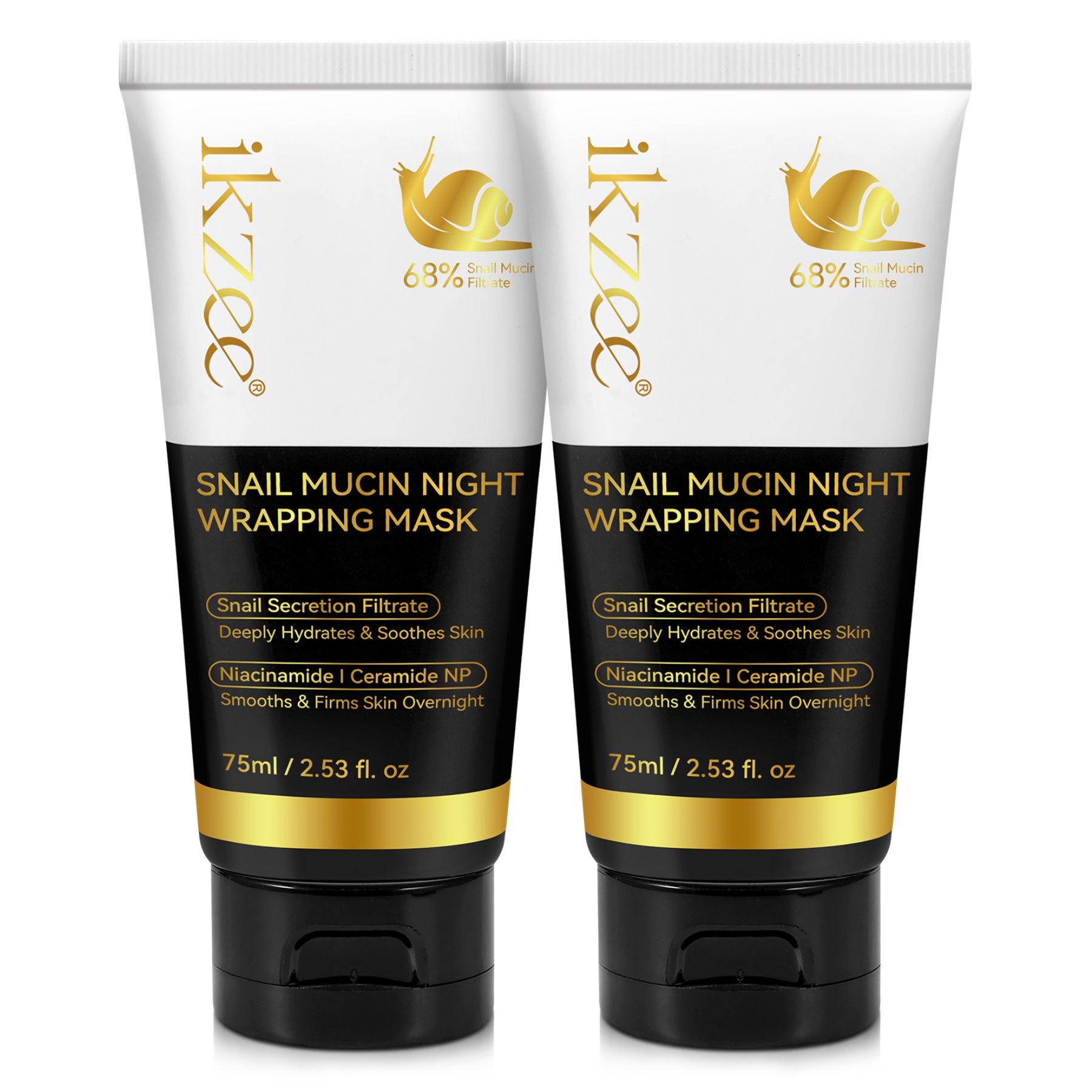 P-beauty Night Mask Maschera Viso Notte con Bava di Lumaca e Collagene