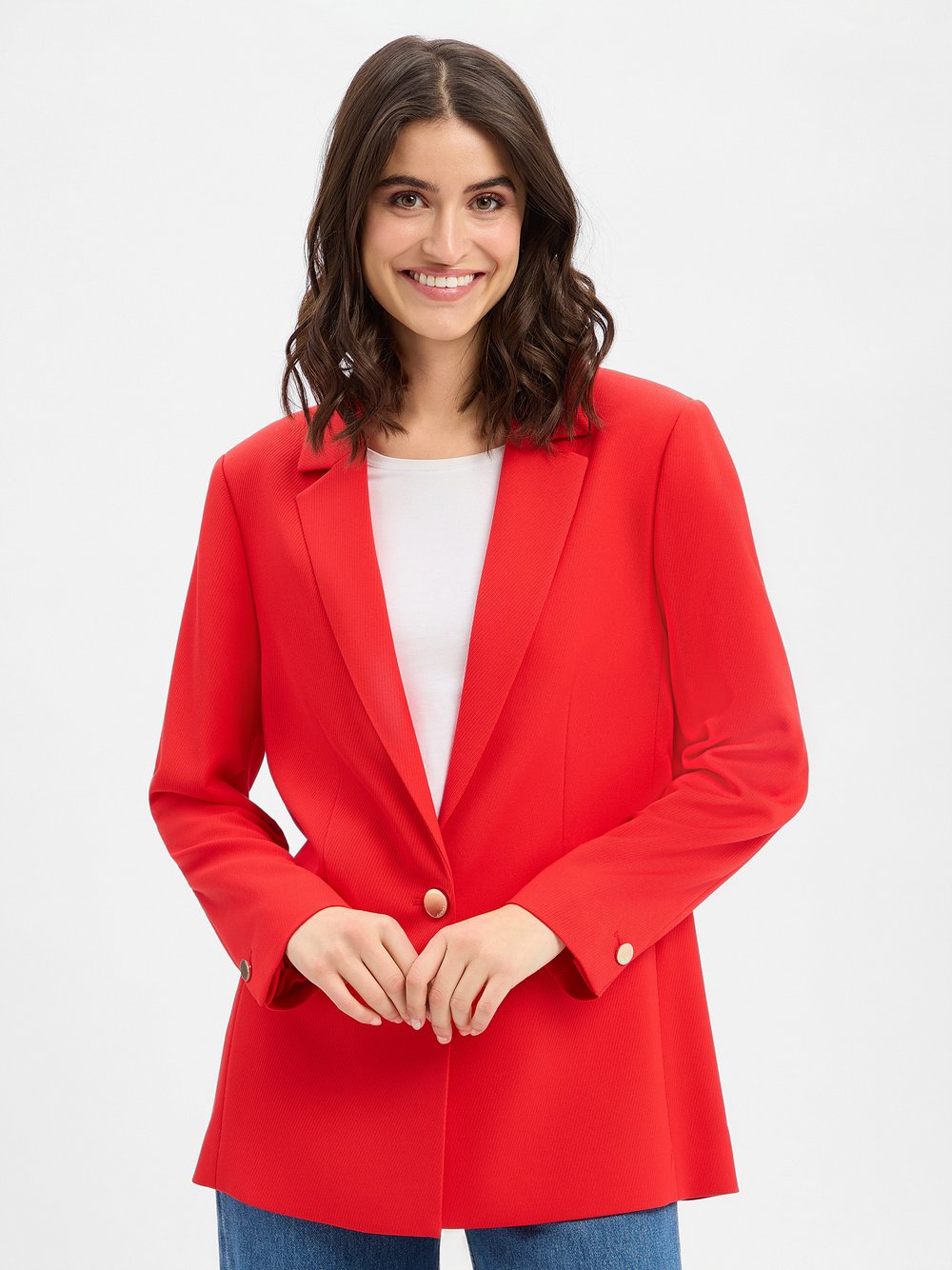 comma Langblazer Damen rot, 36 Image