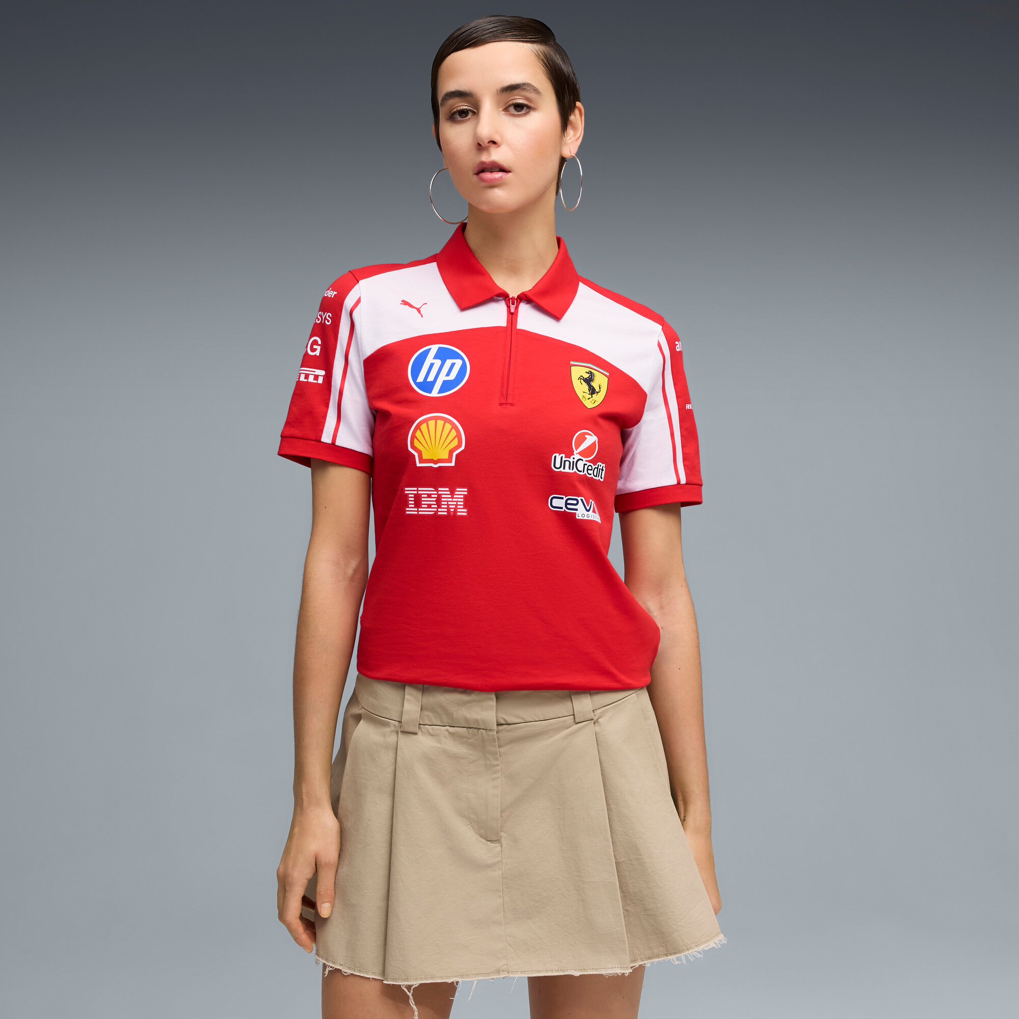 "Scuderia Ferrari 2026 Team Poloshirt – Damen" Image