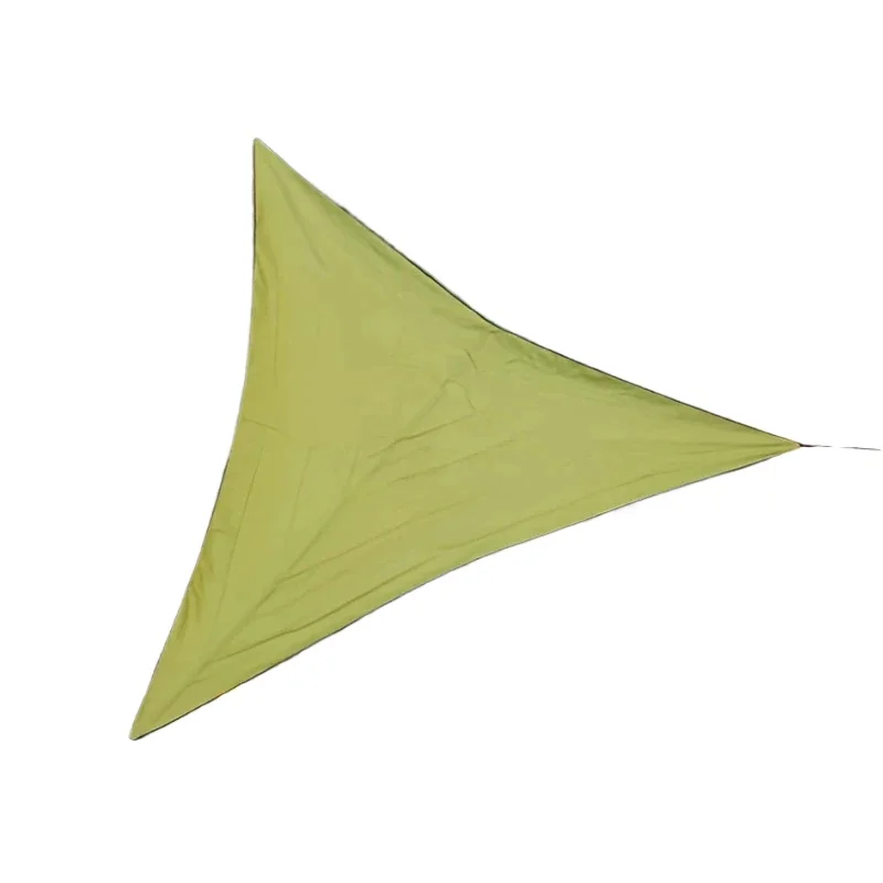 3 x 3 x 3 m, faltbar, wasserdicht, dreieckig, Sonnensegel, Baldachin für Outdoor-Aktivitäten, Hinterhof-Markise, Campingzelte, Schattentuch Image