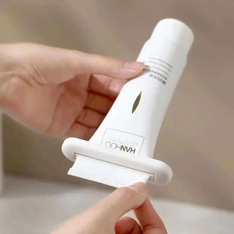 Zahnpasta-Quetscher, Zahnpasta-Clip, Gesichtsreiniger, Handcreme-Quetscher, manuelle Zahnpasta-Roll-Quetscher für den Haushalt Image