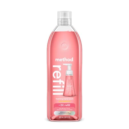 METHOD 11005 Pink Grapefruit Scent Foam Hand Wash 28 oz
