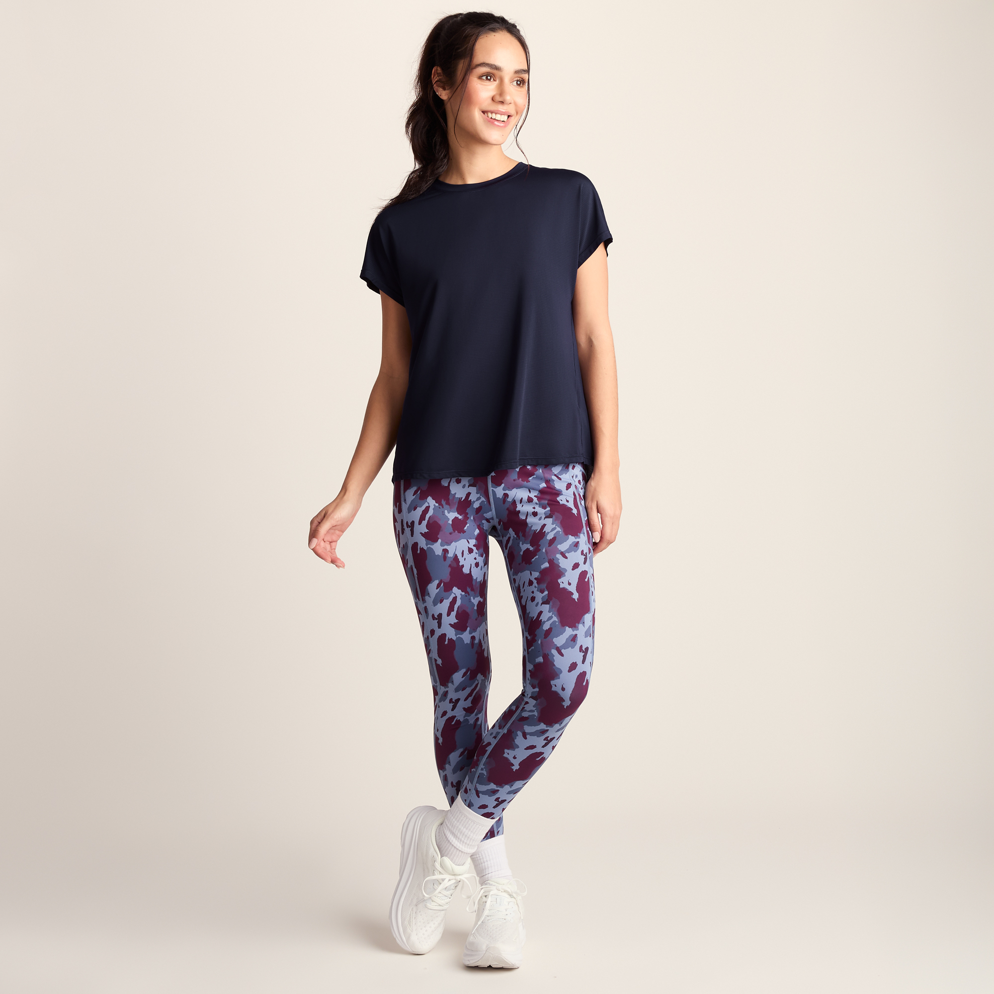 TOG24 Skyla Womens Short Sleeve Performance Top - Oxford Blue - Size 18 UK | TOG24 Sale | Discount Designer Brands