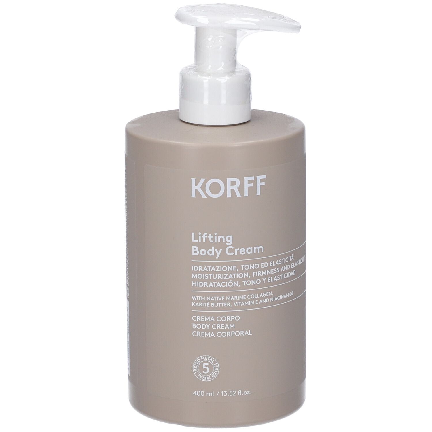 KORFF Lifting Body Cream 400 ml Crema per la pelle
