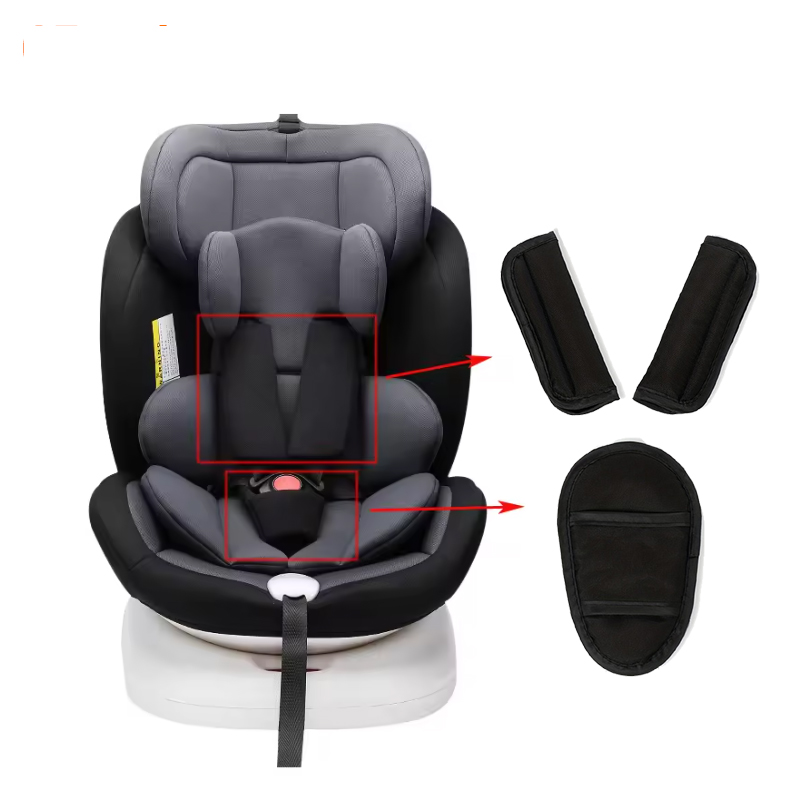 Universal Baby Safety Car Seat Belt Cushion Shoulder Pad Soft Strap Vehicle Cover Protector For Infants And Toddlers 6pcs
