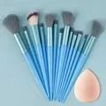 13 Pcs Makeup Brush Set Soft Fluffy Full Face Brush Set For Foundation And Eyeshadow 05