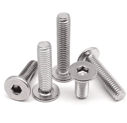 Ultra Thin 304 Stainless Steel Hex Socket Screws A2 70 Flat Wafer Allen Bolts (M1.6M8) 14mm m2 50pcs