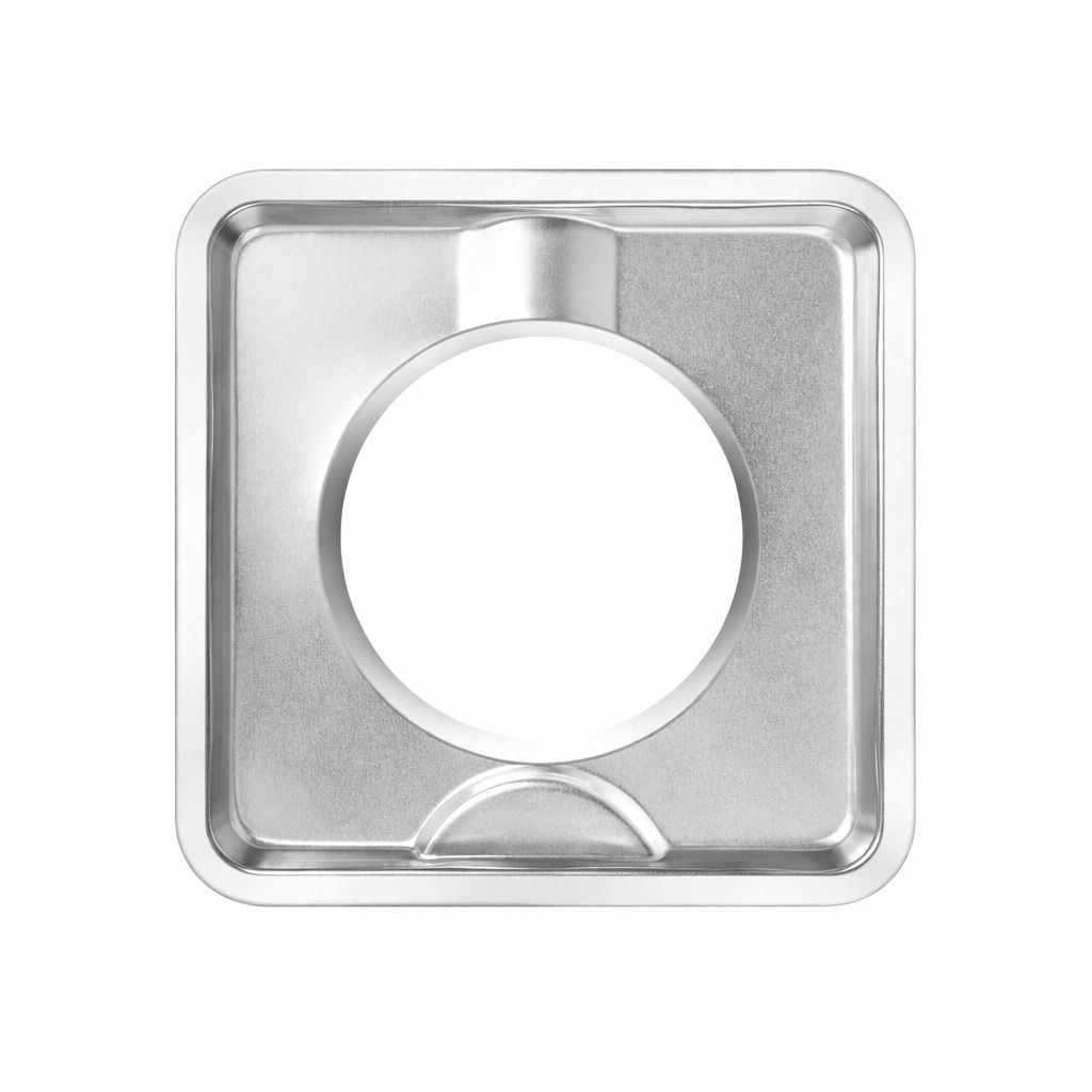 Stainless Steel Gas Range Stove Drip Pans Square Burner Covers, Reusable Stainless Steel Gas Range Stove Drip Pans Square Burner Covers, Reusable