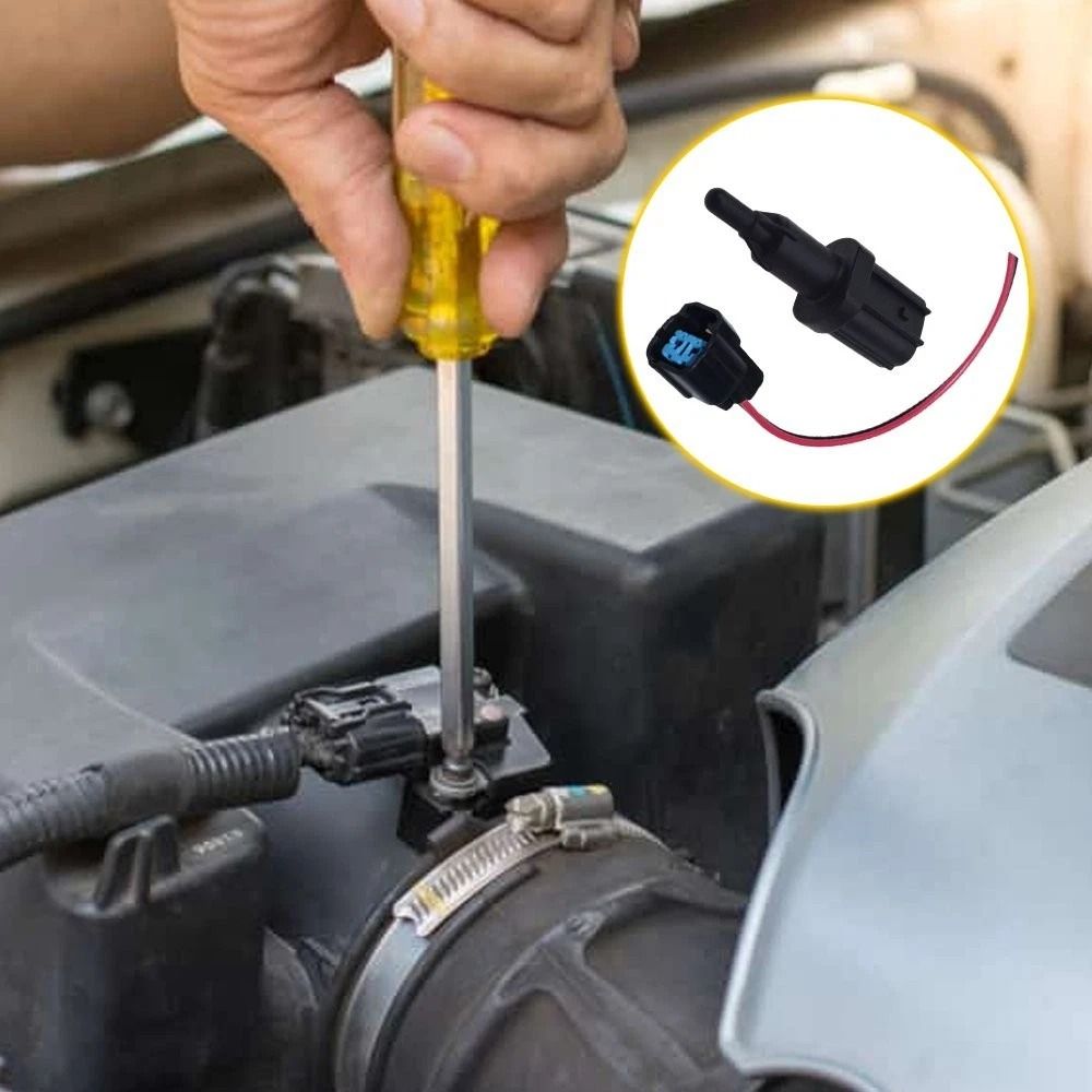 Automotive Inlet Air Temperature Sensor W Connector, Boost Engine Efficiency Automotive Inlet Air Temperature Sensor W Connector, Boost Engine Efficiency