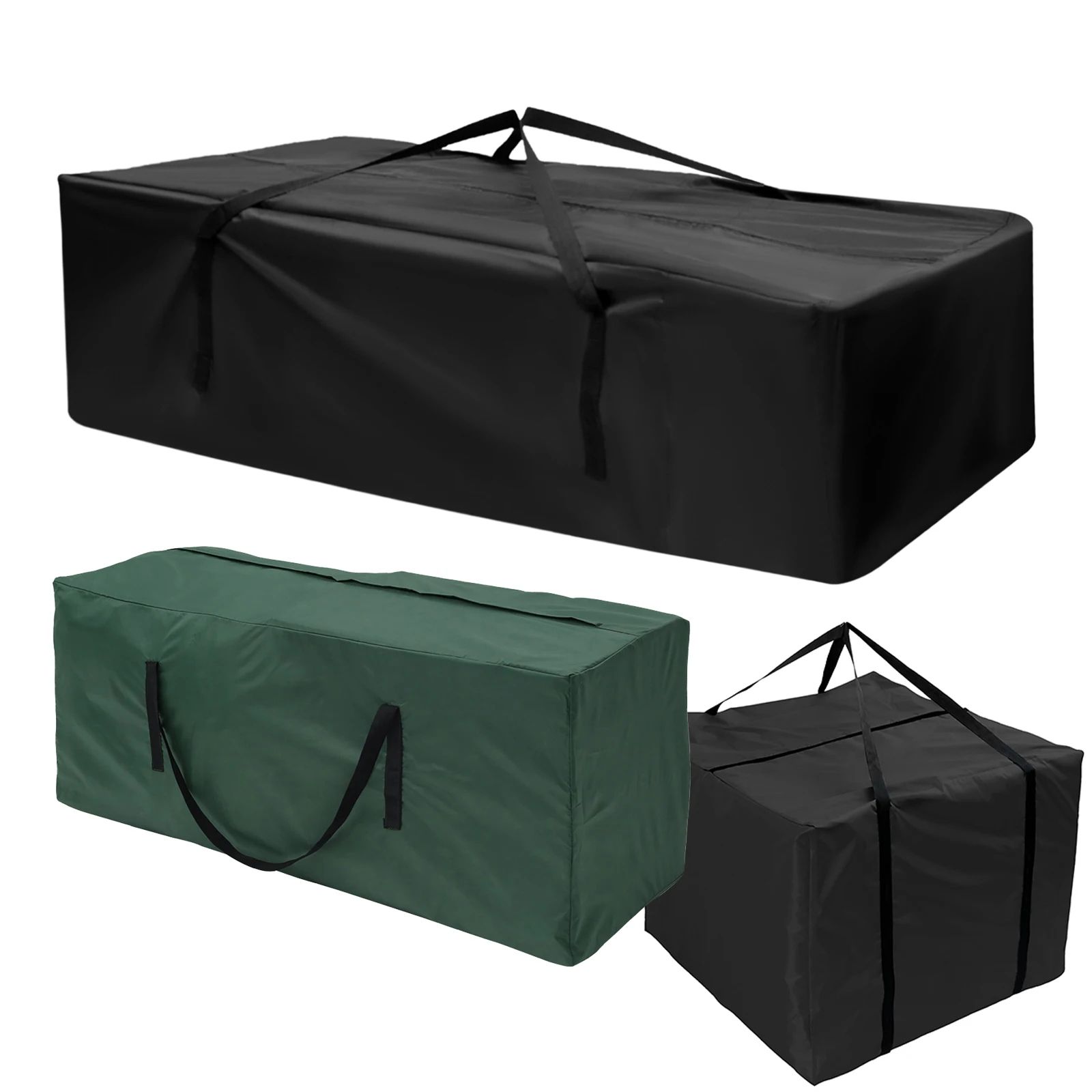Waterproof Outdoor Furniture Storage Bag 31.9 31.9 24.0 In Black 1