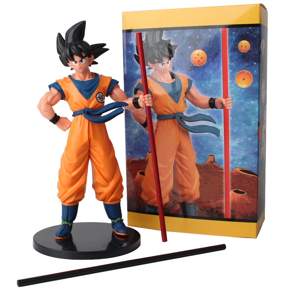 Goku DBZ Action Figure Model, 22cm Son Goku Super Saiyan Anime Figure Collectible Gift For Kids Goku DBZ Action Figure Model, 22cm Son Goku Super Saiyan Anime Figure Collectible Gift For Kids