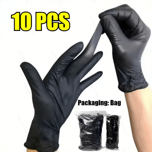 Disposable Nitrile Waterproof Gloves For Kitchen And Household Use 200pcs m 23x10cm