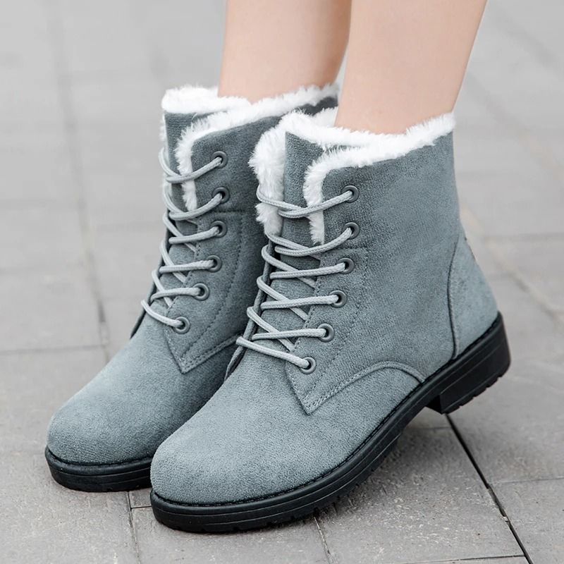 Winter Platform Snow Boots For Women blue us 10