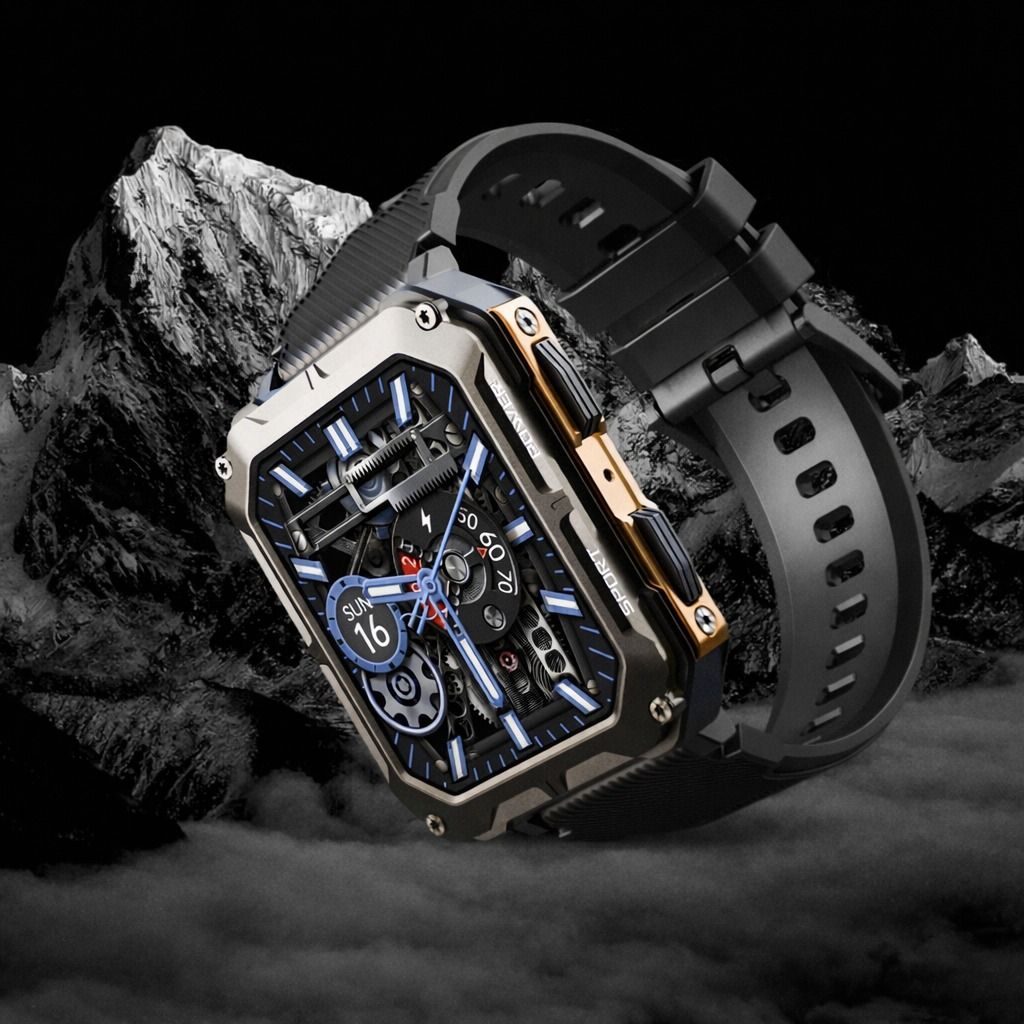 Smart Watch For Men, Military Fitness Tracker, New Blood Pressure Wristwatch With Health Features Smart Watch For Men, Military Fitness Tracker, New Blood Pressure Wristwatch With Health Features