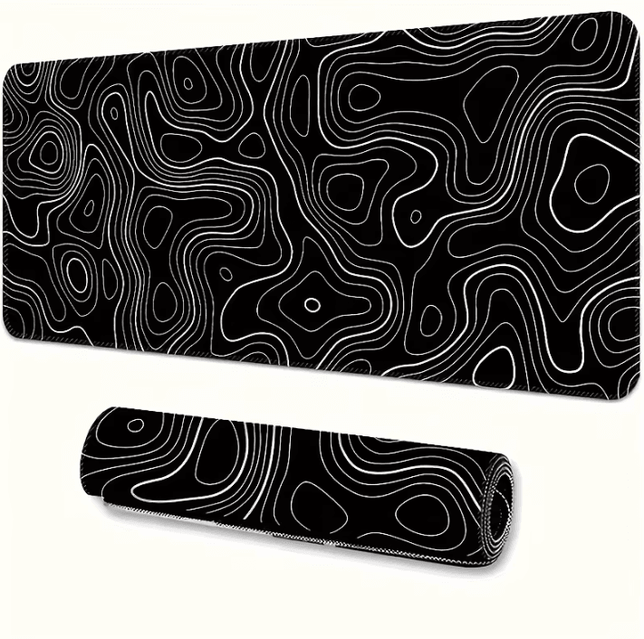 Large Extended Gaming Mouse Pad With Stitched Edges And Non Slip Rubber Base For Desk 31.5 In X 15.7 In