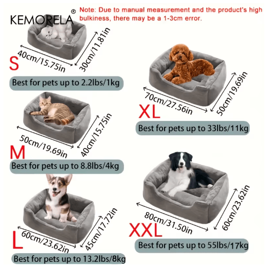 KEMORELA Cozy Plush Pet Bed All Season Elastic Dog And Cat Lounger For XS To Medium Breeds pink xl