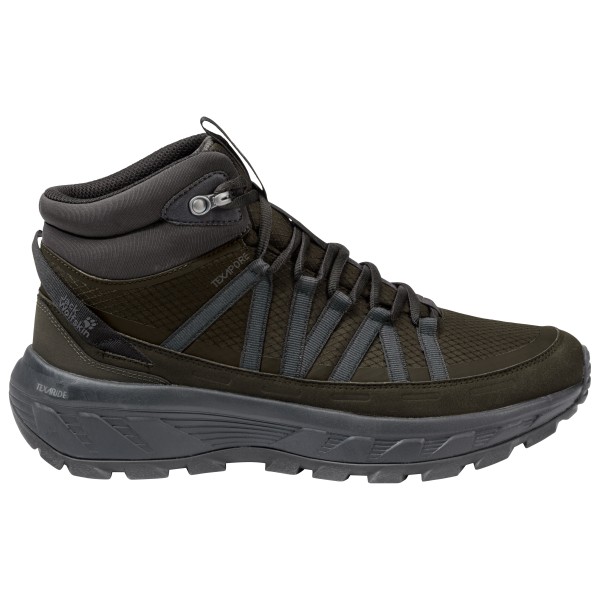 Jack Wolfskin - Wild Hike Texapore Mid - Wanderschuhe 45,5 | EU 45,5 schwarz