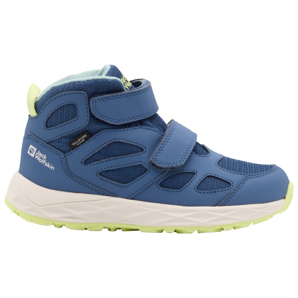 Jack Wolfskin - Kid's Woodland 2 Texapore Mid VC - Wanderschuhe 28 | EU 28 blau