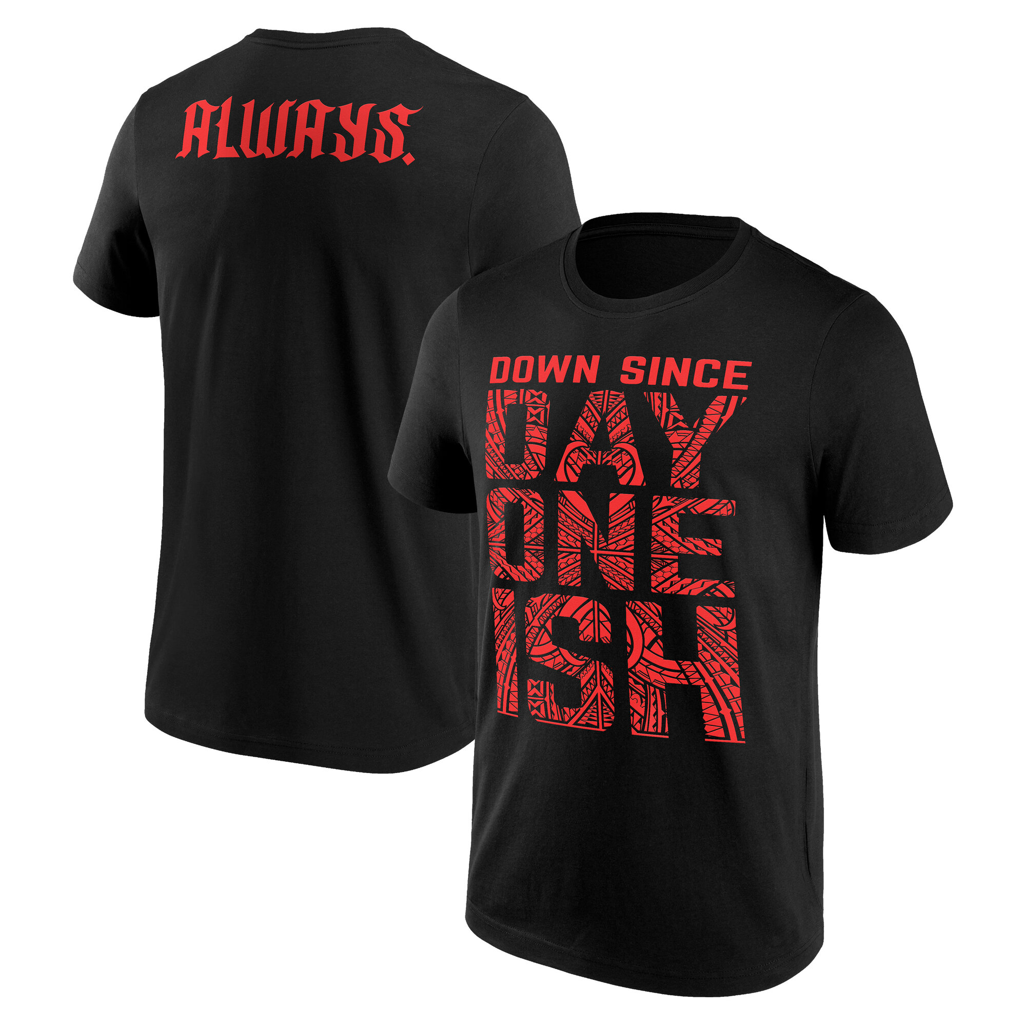 "WWE The Usos Since Always Retro T-Shirt - Schwarz - Herren" Image
