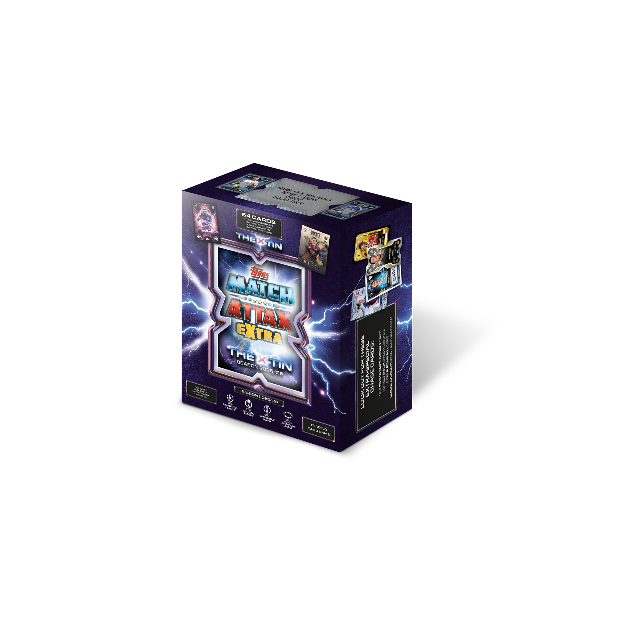 "UEFA Topps Match Attax Extra 2025/26 The X-Dose (mit Schale)" Image