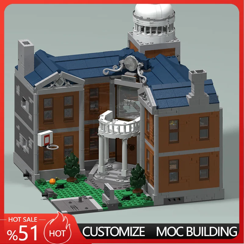 2352-teiliges City Street X-Mansion Inverted Corner MOC Modulares Baustein-Modell, Lernspielzeug für Jungen, DIY-Geschenk für Feiertage Image