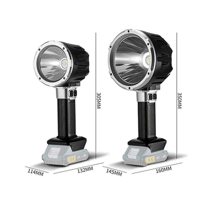 Für Makita 18V Li-Ionen-Akku Arbeitsleuchte Wiederaufladbare Superhelle Handlampe mit COB-Licht für Boot und Marine Image