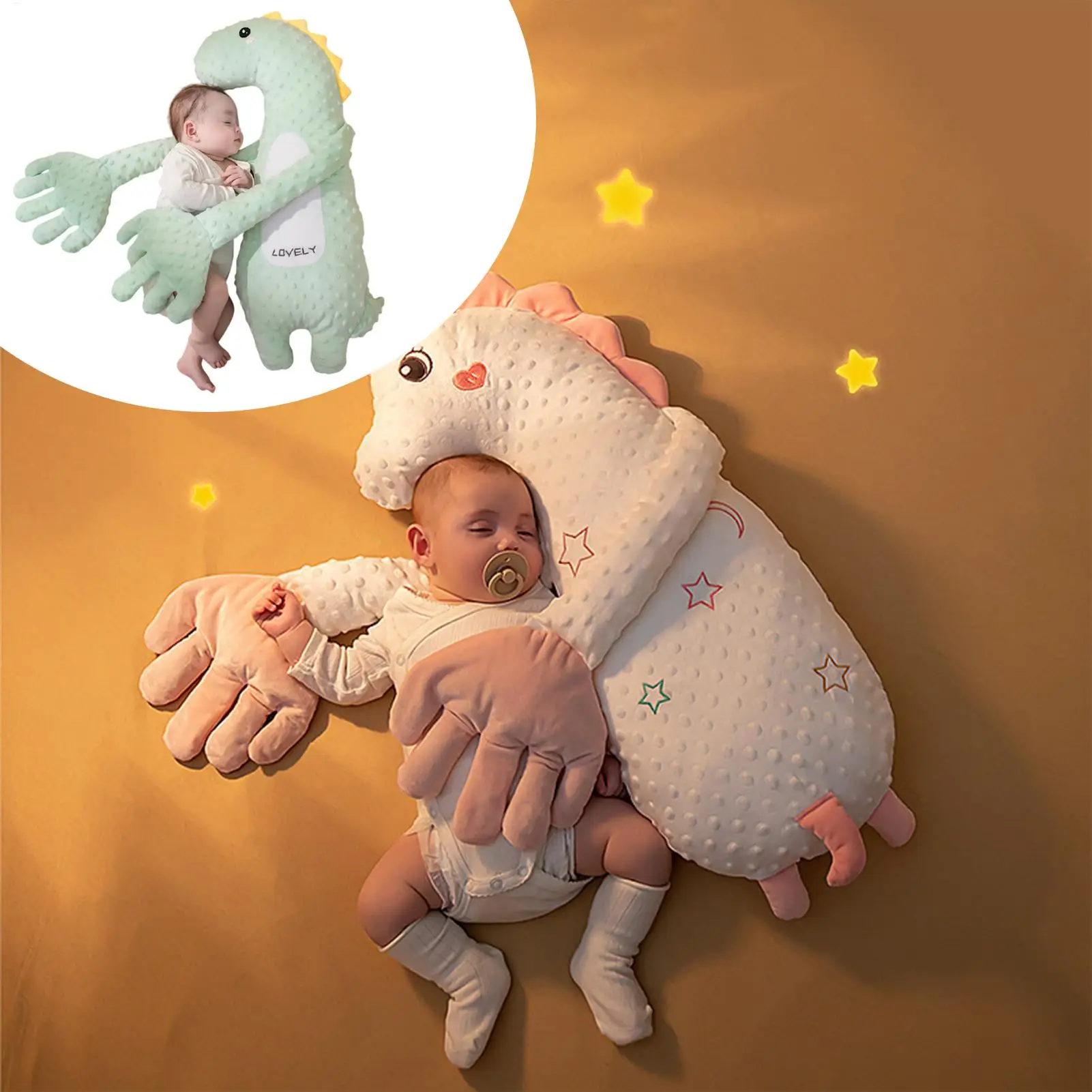 Beruhigende Handfläche für Babys, Cartoon-Fernbedienung, beruhigende Hand, 3-Gang, verstellbarer Begleiter, Puppe, Baby-Schreppschutz, Schlafmittel Image