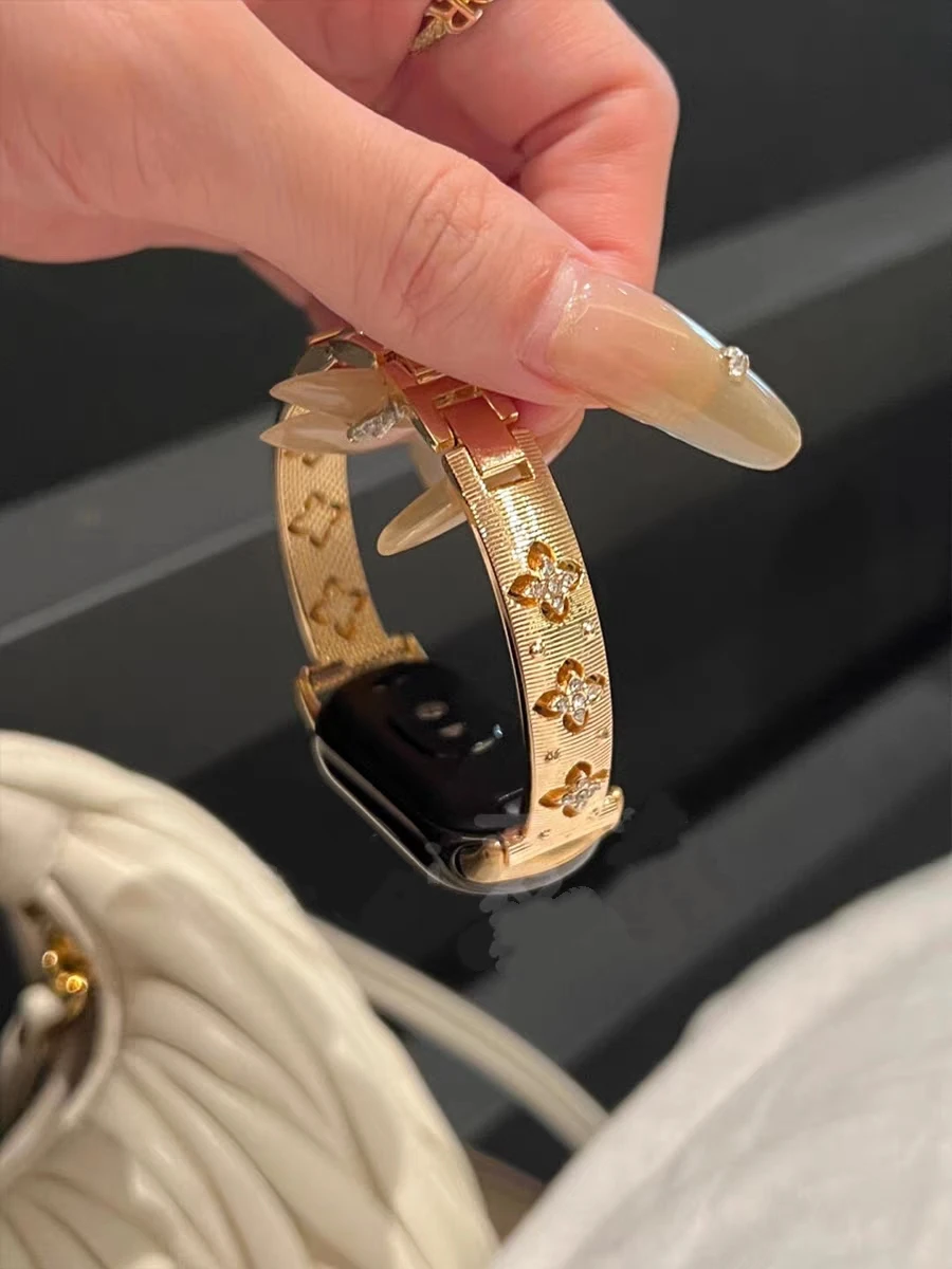 Armband Metall Link für XIAOMi Band 10 Strap 9 8 Armband NFC Armband Zubehör Image