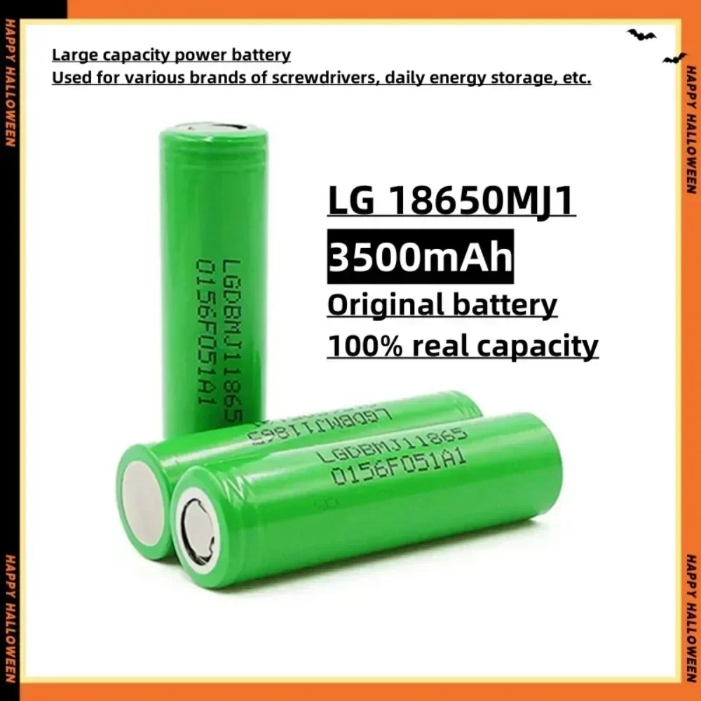  Lithiumbatterie 3500 mAh 3,7 V 25 A INR18650 MJ1 Hochleistungsakku für Elektrowerkzeuge 18650 wiederaufladbarer Akku Image