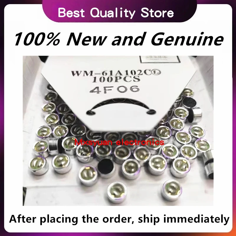 10PCS ~ 50 TEILE/LOS WM-61A WM-61A102C WM-61A102A WM61A SMD Neue original Mikrofon mikrofon gewidmet auto Bluetooth Image