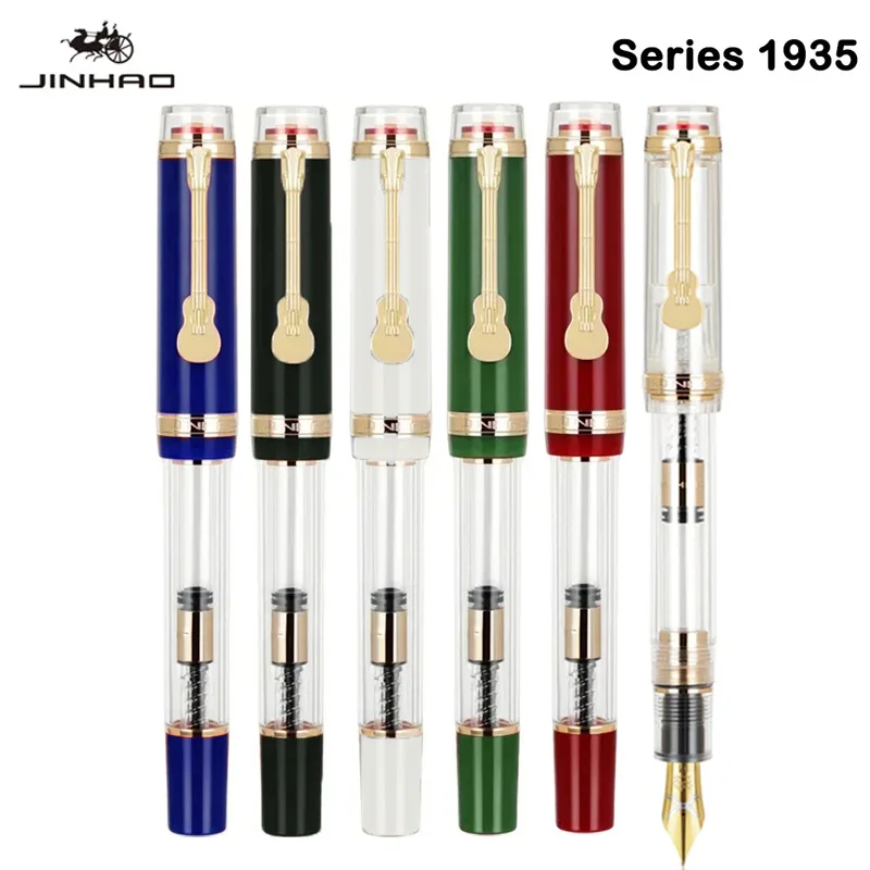 JINHAO 1935 TIANDAO Füllfederhalter F/M 40 MM Schwert Feder Gitarre Clip Büro Schulbedarf Schreibwaren Schreibstift Image