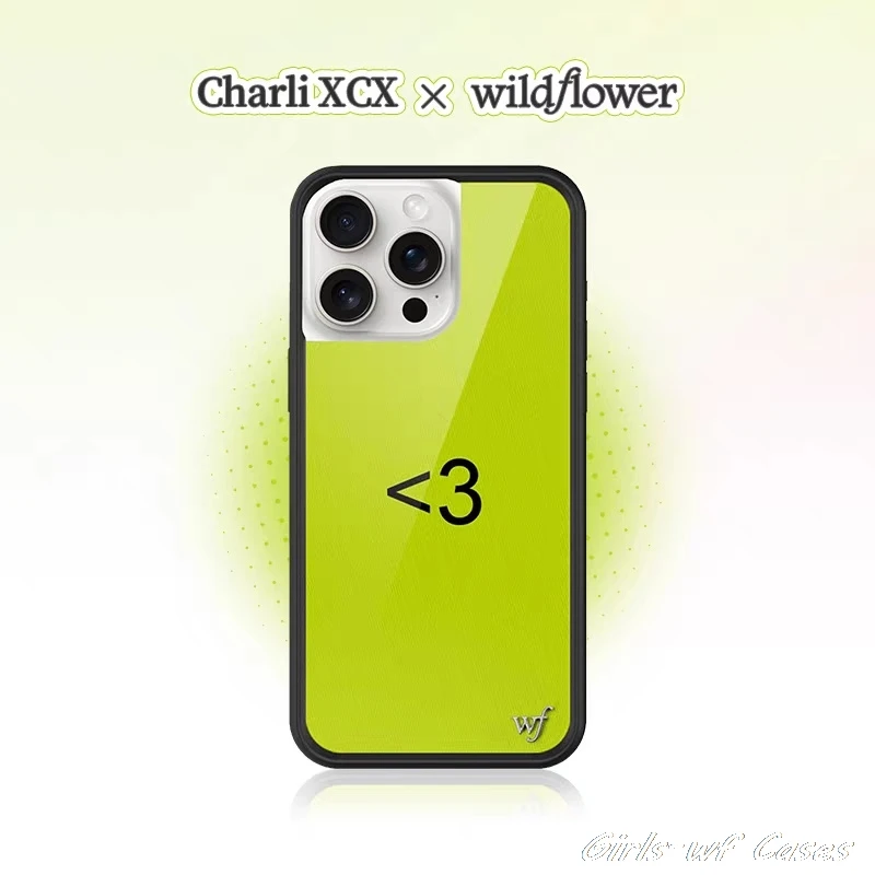 Wildflower Girls Charli XCX Handyhülle für iPhone 12 13 14 15 16 17 Pro Max Plus 17Pro Air 17promax wf Sängerin Cover Funda Image