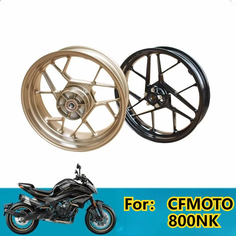 Für CFMOTO Motorradzubehör 800NK Vorder- und Hinterradfelgen Aluminiumlegierungsstahlfelgen CFMOTO 800NK Vorderradreifen Image