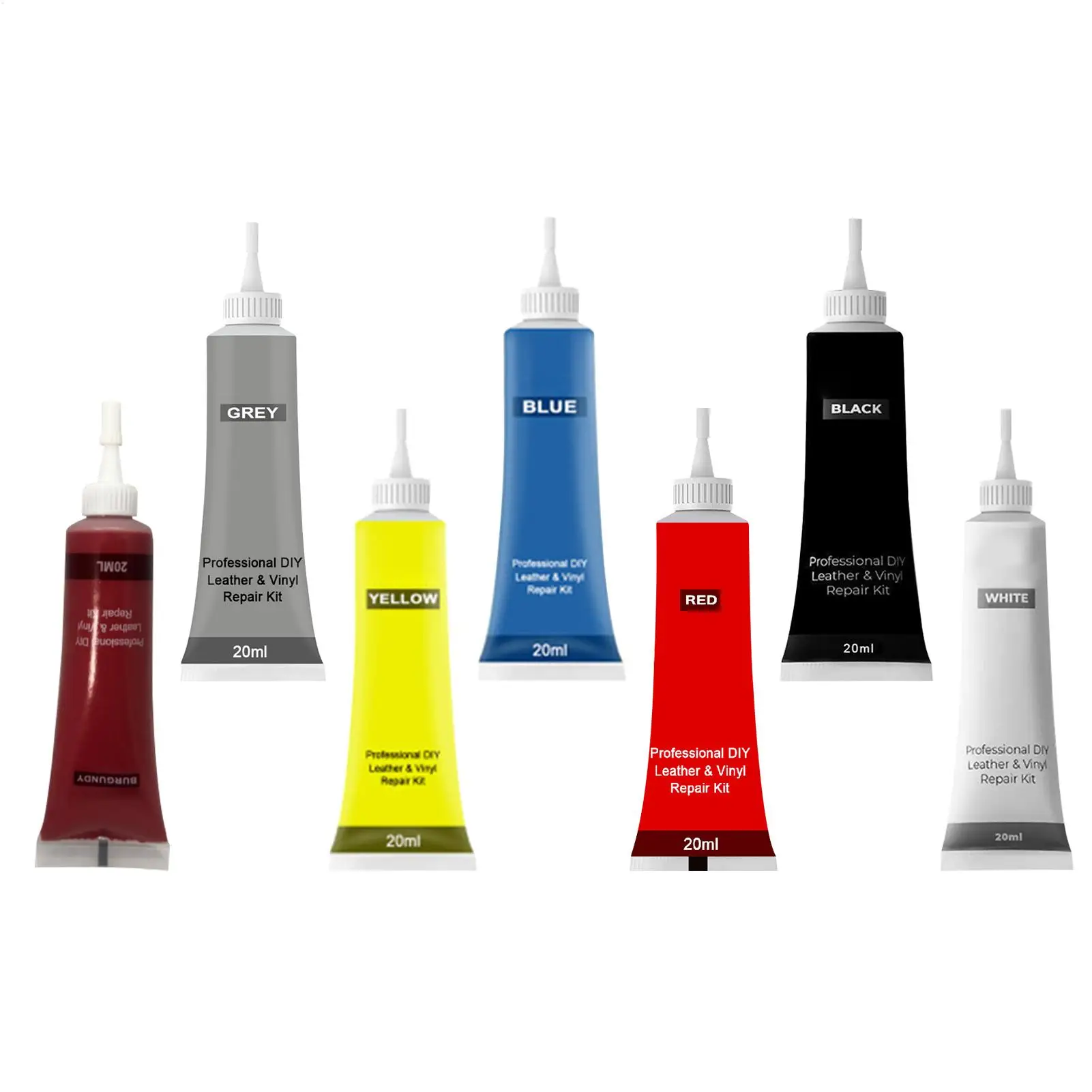 Lederfarbpaste, 20 ml, ergänzender Balsam für Lederlöcher, Lederrestaurierungspaste für Ledermöbel, Taschen, Schuhe, Auto