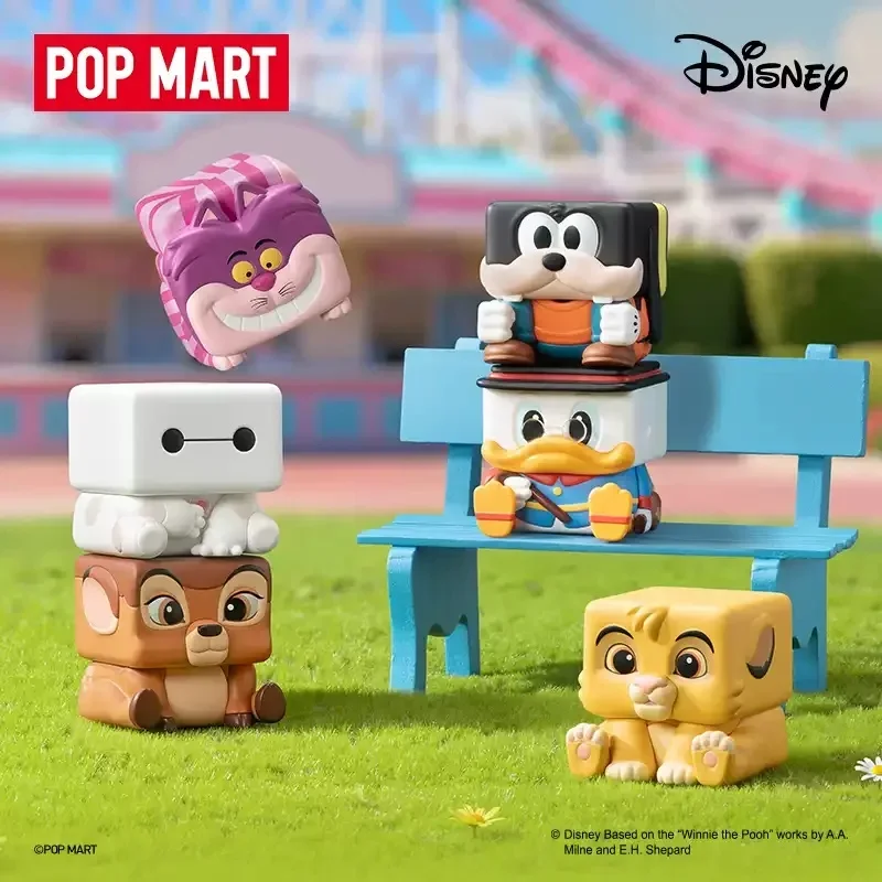 POP MART Disney Classics POP CUBE-3 Serie Mystery Box Echte Blind Box Guess Spielzeug Tasche Ornament Figuren Wohnkultur Desktop Image