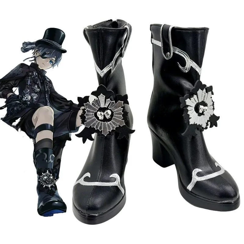 Ciel Phantomhive Cosplay Schuhe Anime Black Butler Schuh